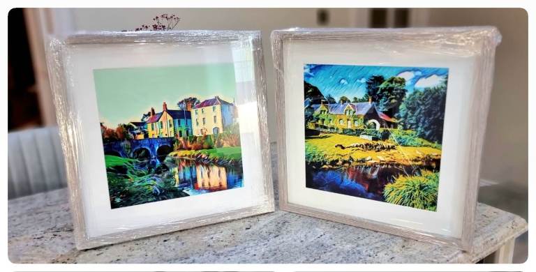 Beautiful new framed original photographic prints of Fairy Glen, Rostrevor 