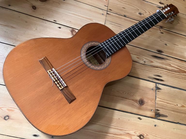 Raimundo Model 130 Spanish Classical Guitar Made in Spain Solid Cedar Top / Solid Sides