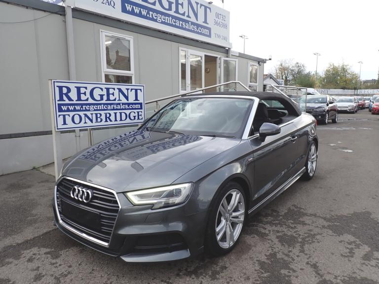 2016 Audi A3 Cabriolet 1.4 TFSI CoD S line Convertible 2dr Petrol S Tronic Euro