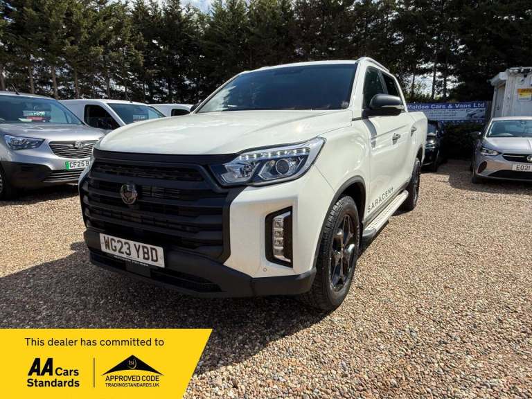 2023 Ssangyong Musso 2.2D Saracen Plus Auto 4WD LWB Euro 6 4dr PICK UP Diesel Automatic