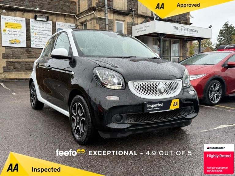 2018 smart forfour 1.0 Prime (Premium) Euro 6 (s/s) 5dr HATCHBACK Petrol Manual