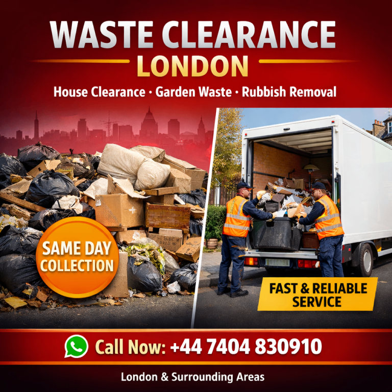 Cheap Waste Clearance London | Junk & Furniture Removal | Call Now