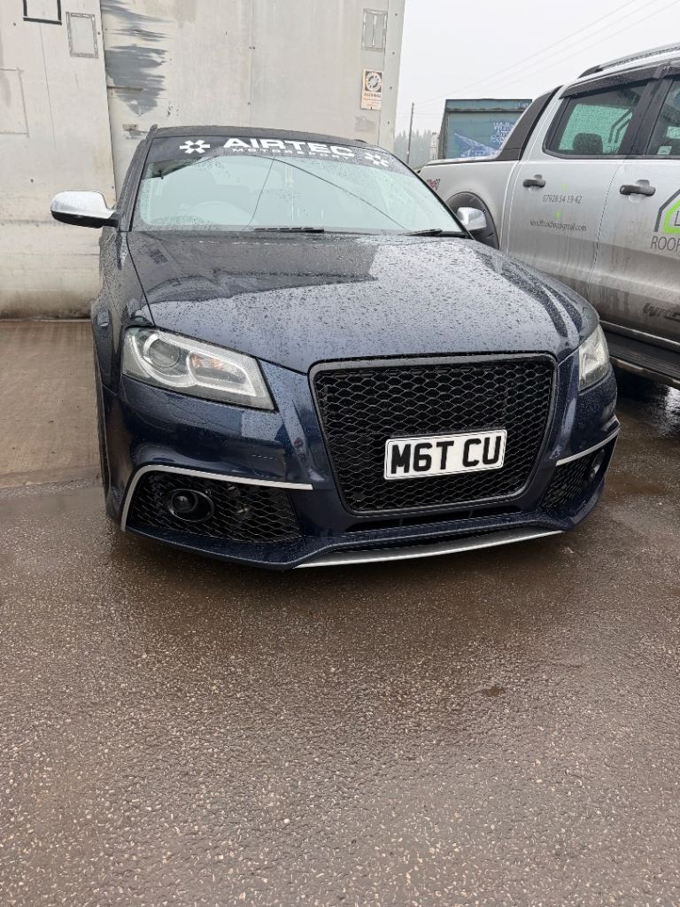2012 Audi S3 black edition 8p facelift modified