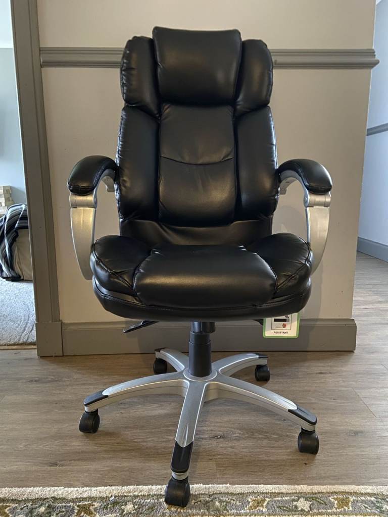 Office Leather Manager Chair