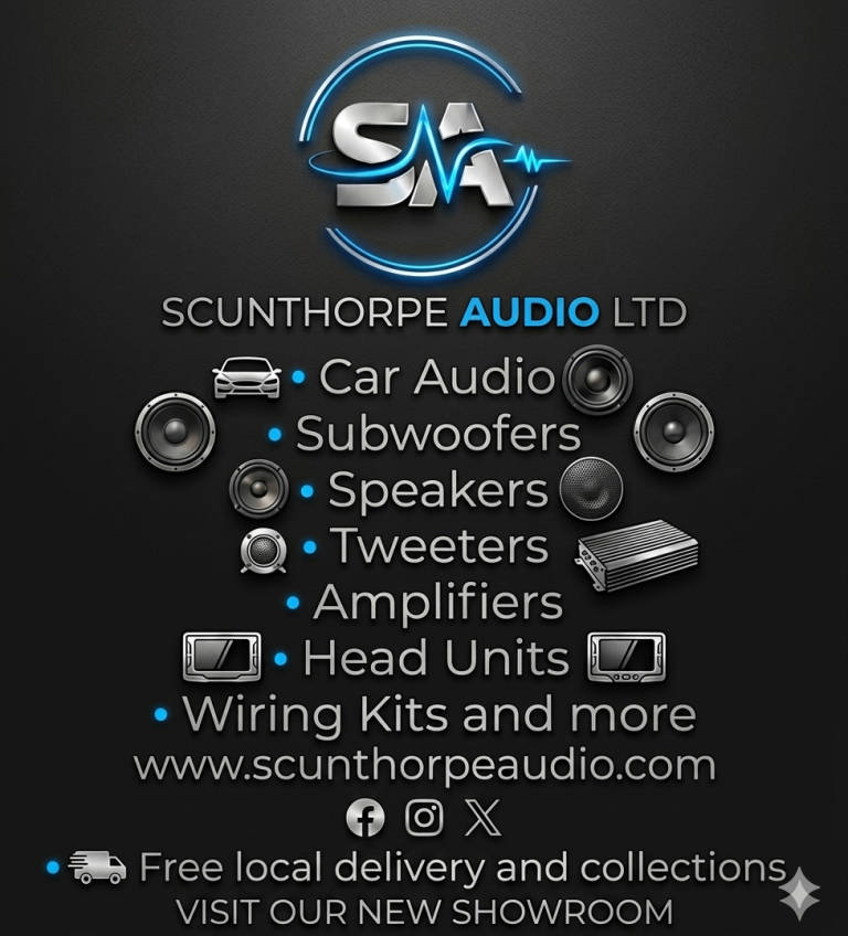 Car, van, subwoofers, amplifiers, speakers, tweeters