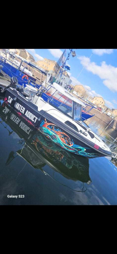 fishing boat - merry fisher 580