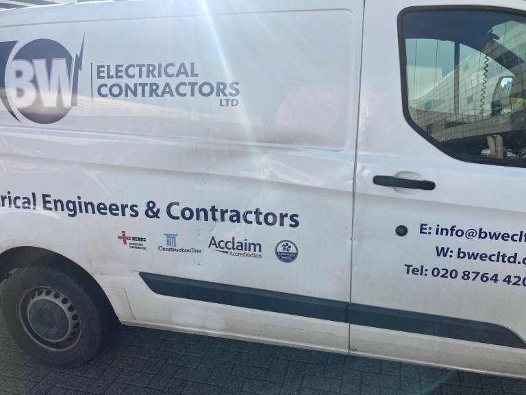 WANTED BODYWORK DONE ON FORD TRANSIT O/S REAR PANEL