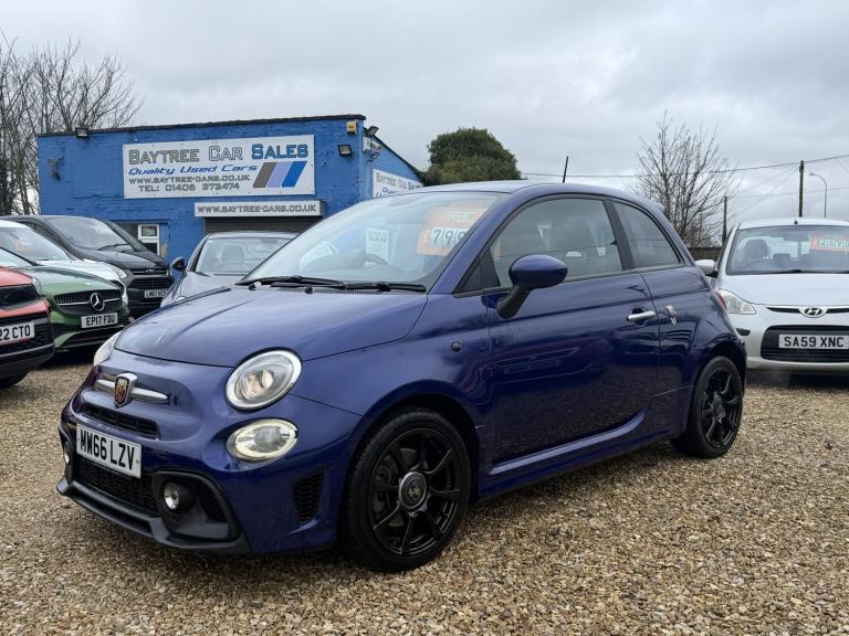 ABARTH 595 1.4 Abarth 595 1.4 Tjet 145hp Blue Manual Petrol 2016
