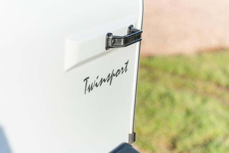 Freedom Jetstream Twin Sport Flare | Small 2 Berth Caravan with Shower