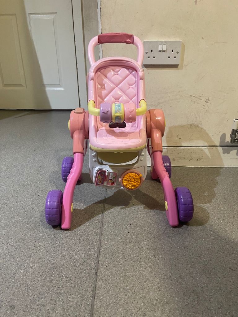 Kids doll pram with music fully working just need new battery