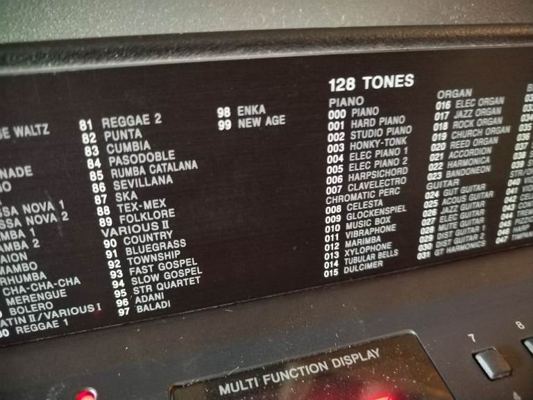 Electric keyboard Casio with power lead and stand in very good condition good working order 