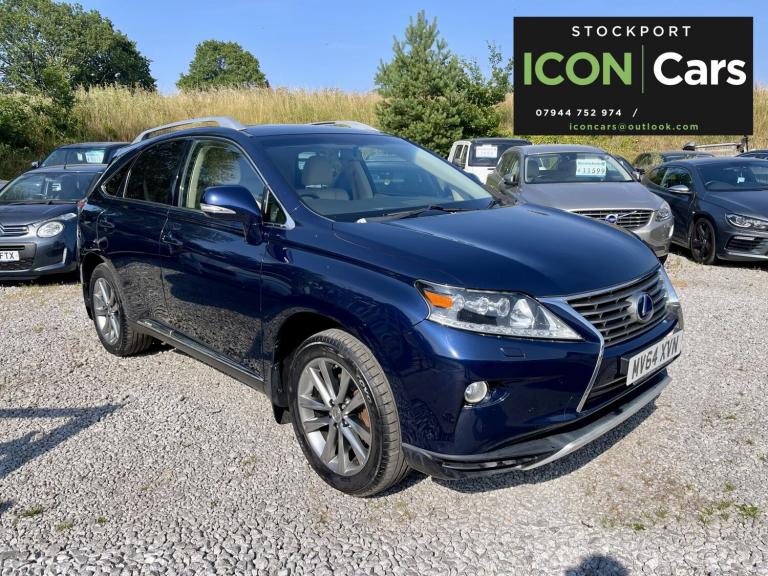 LEXUS RX 3.5 450h V6 Premier Blue Auto Petrol Hybrid 2014