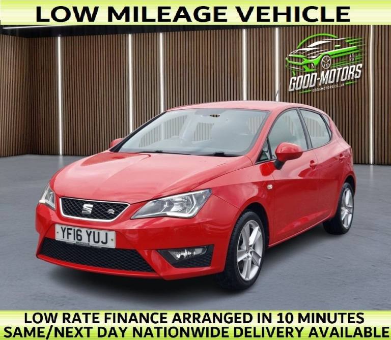 2016 16 SEAT IBIZA 1.2 TSI FR HATCHBACK 5DR PETROL MANUAL EURO 6 (110 PS)