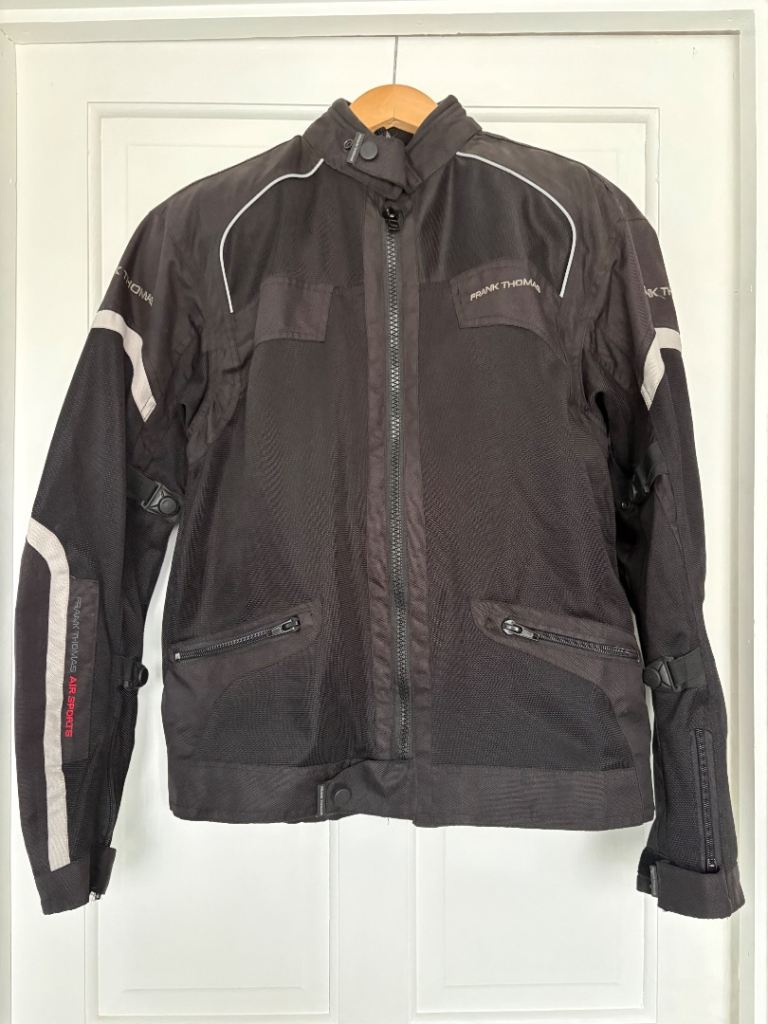 Frank Thomas Motorcycle Jacket with Liner – Size M
