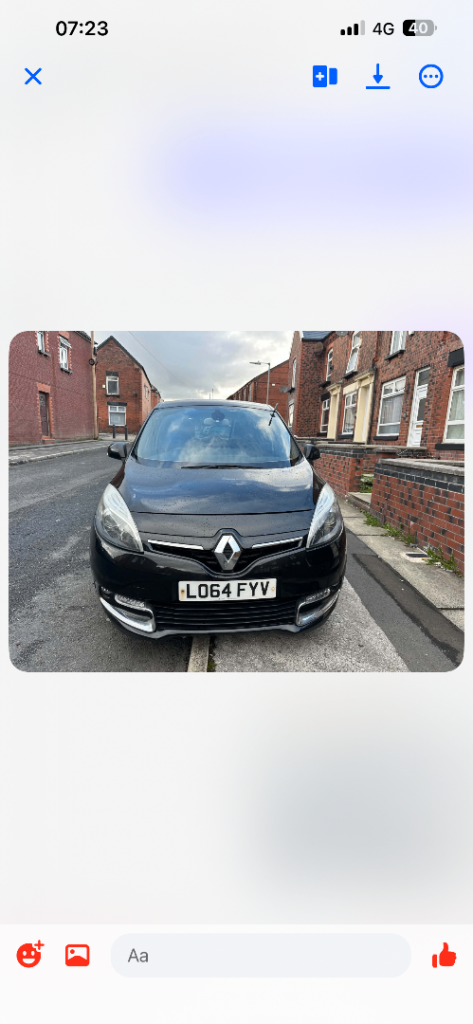 Renault, SCENIC, MPV, 2014, Manual, 1461 (cc), 5 doors