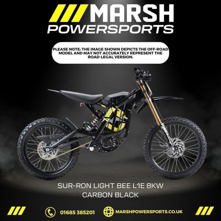 Sur-Ron Light Bee L1E 8KW- Sur-Ron Main Dealer - NEW Model-Finance Available