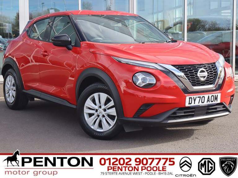 2020 Nissan Juke 1.0 DIG-T Visia Euro 6 (s/s) 5dr HATCHBACK Petrol Manual