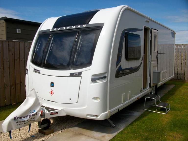 2017 model Coachman Pastiche 575 Touring Caravan 4 berth