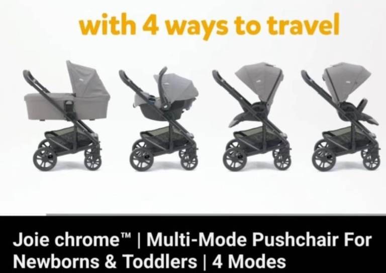 Joie chrome multi mode pushchair