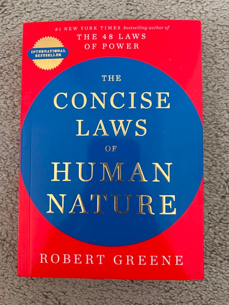 The Concise Laws of Human Nature by Robert Greene – Excellent Condition