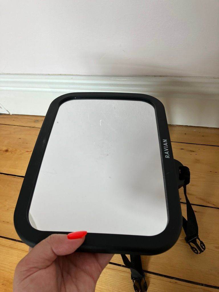 Ravian Baby Car Seat Rear View Mirror – Back Seat Mirror (2 available or can sell separately)