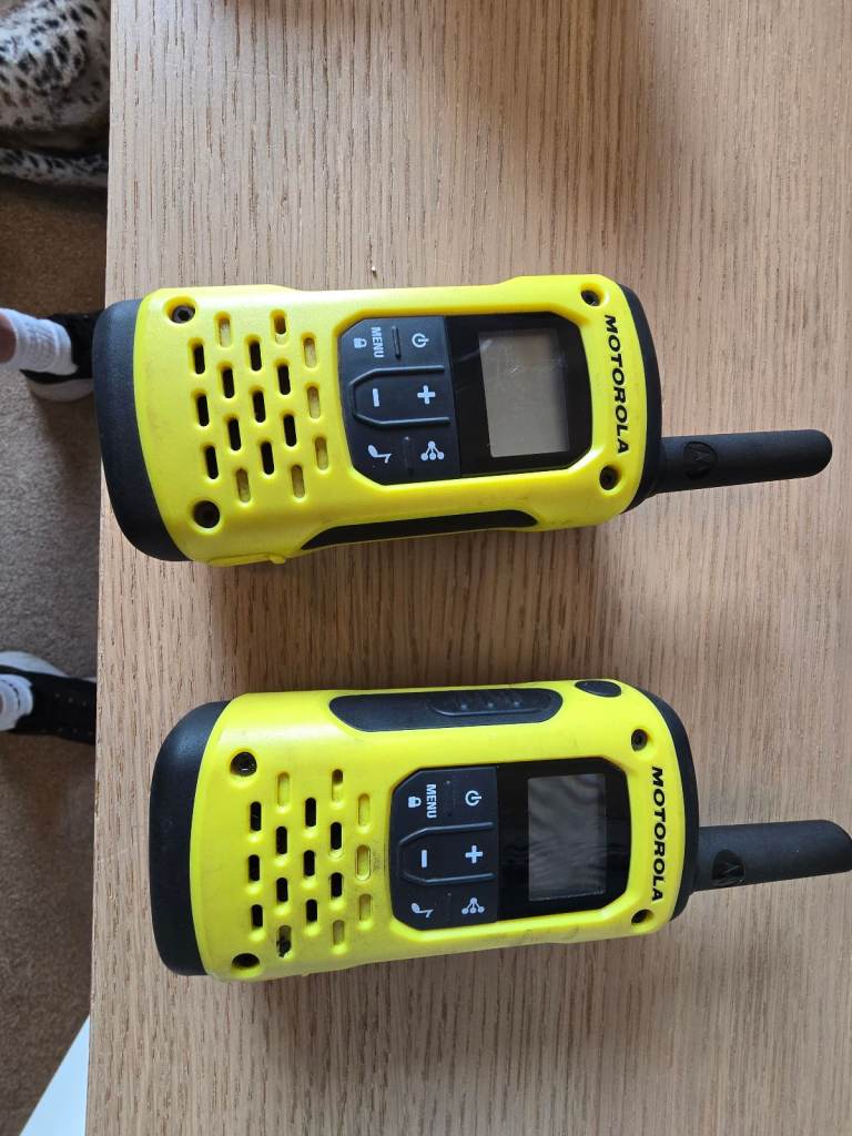 Motorola walkie talkies