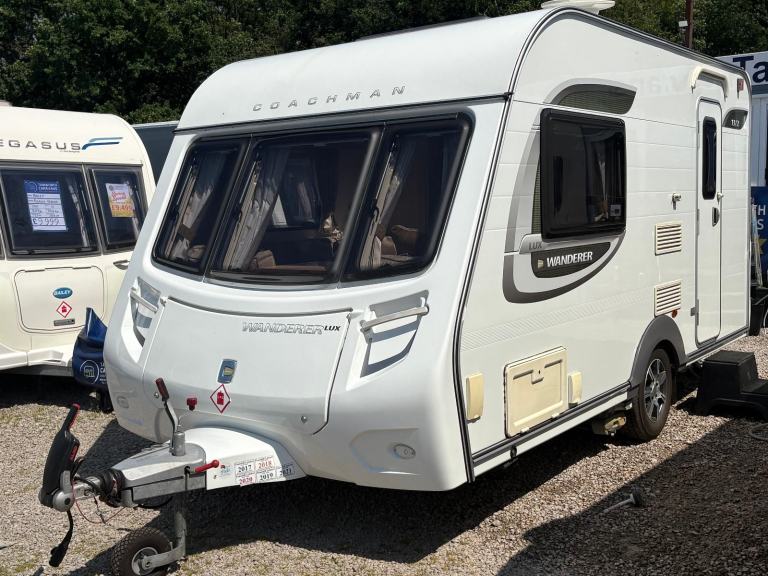 COACHMAN WANDERER 13/2 - LIGHTWEIGHT 2 BERTH CARAVAN WITH END KITCHEN+MOTORMOVER