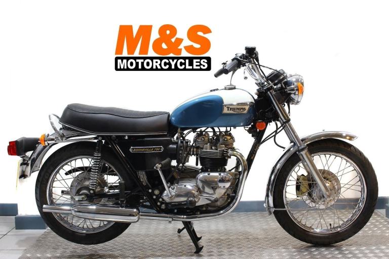 Triumph Bonneville T140V Export model