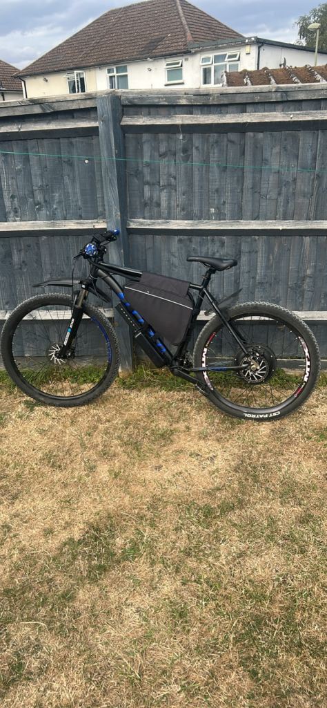 Electric 52v 2000w Mountain Bike – Black, Good Condition