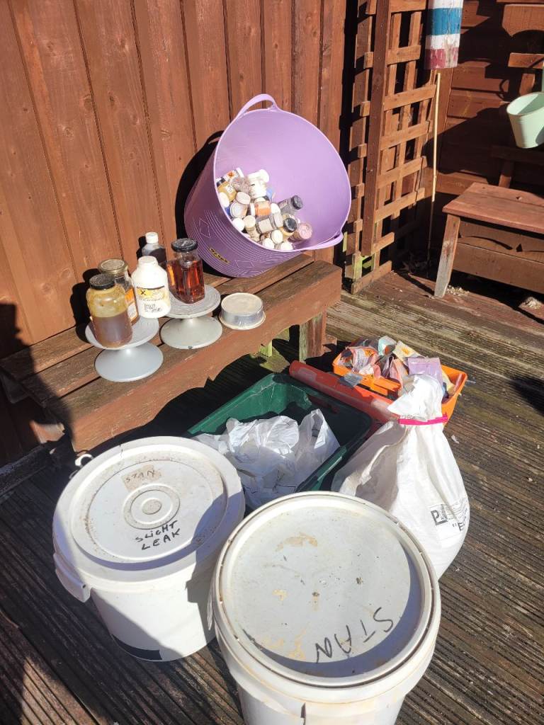 Pottery making items