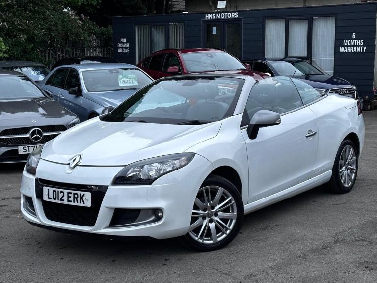 2012 Renault Megane 1.4 TCe GT Line TomTom Euro 5 2dr CONVERTIBLE Petrol Manual