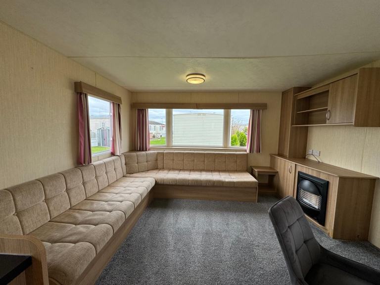 Cheap sited static caravan for sale North Wales - family run park low site fees