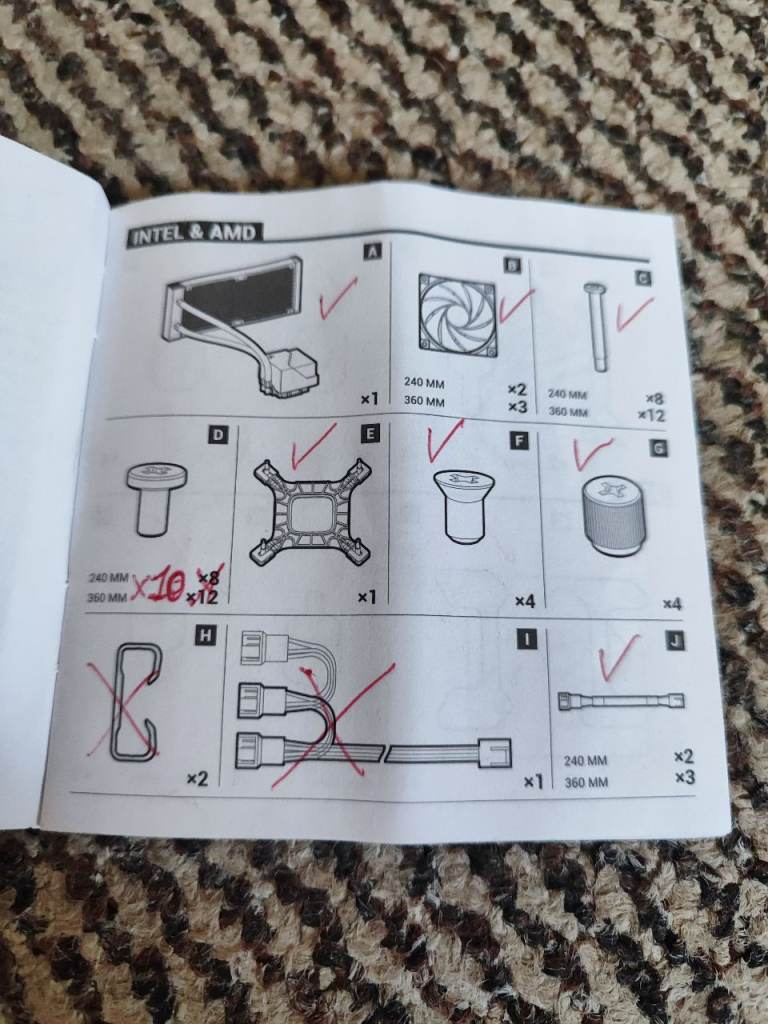 Deepcool LT 720 360mm cooler 