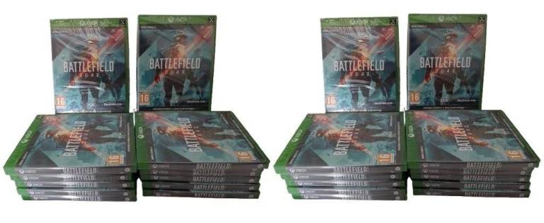 Job Lot Xbox Games Bundle 50 x Battlefield 2042 Xbox Series X Games Rated 16+