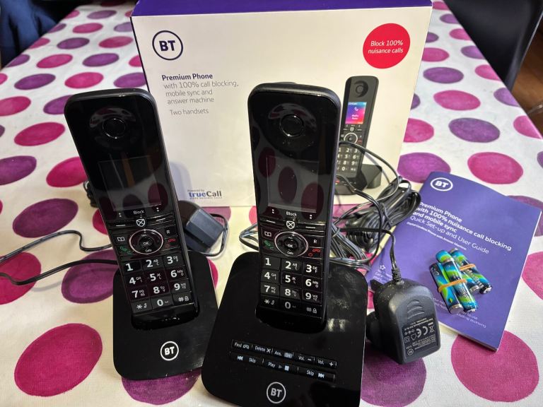BT PREMIUM PHONES – TWO HANDSETS