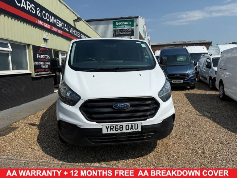 2018 68 FORD TRANSIT CUSTOM 2.0 280 ECOBLUE PANEL VAN 5DR DIESEL MANUAL L1 H1 EU