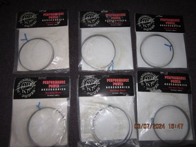  Band saw bands. Brand New.