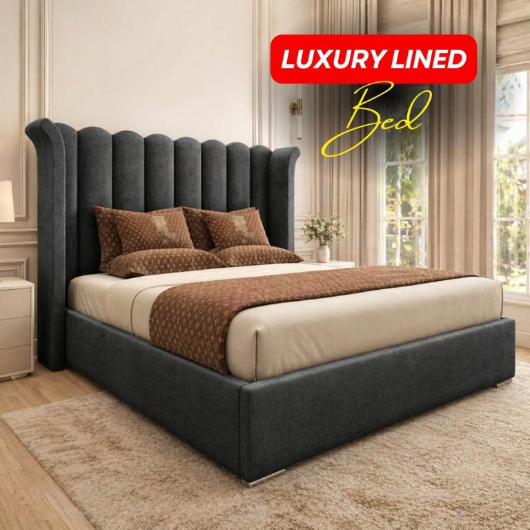 ottoman bed frame Plush velvet Divan Storage and mattress are optional Free cash on delivery