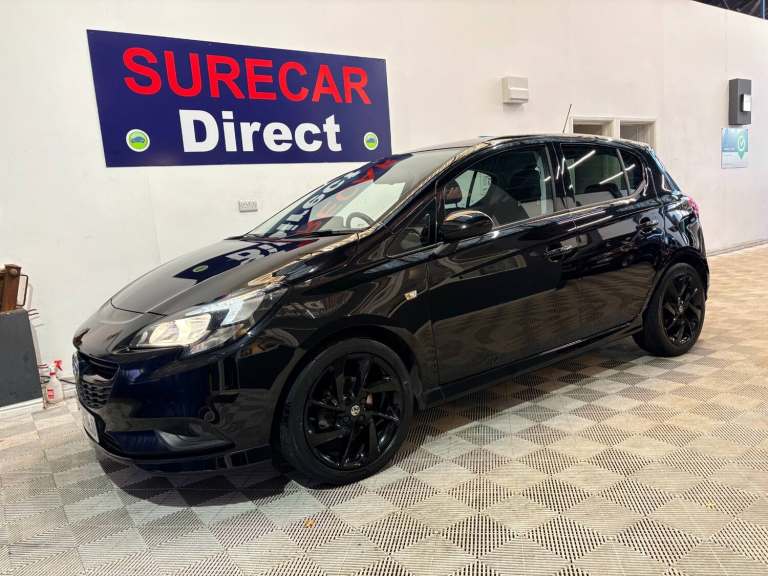 2019 Vauxhall Corsa 1.4 SRi Vx-line Nav Black 5dr HATCHBACK Petrol Manual