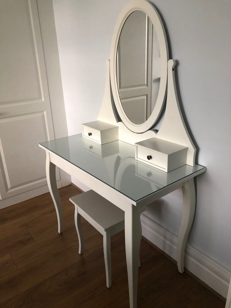 White IKEA Dressing table