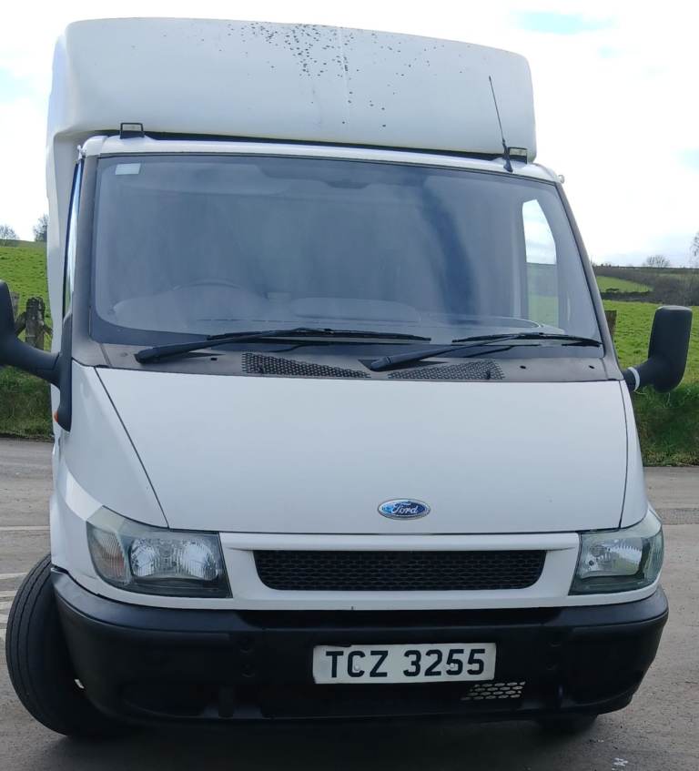 FORD TRANSIT EX BT BOX VAN LUTON BODY 350 LWB TD TDI 90 2003 5 MONTHS MOT CERTIFICATE 💥