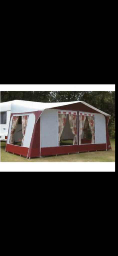 Apache burgundy awning 