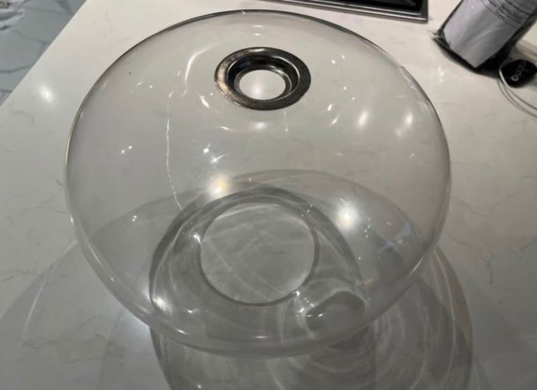 John Lewis Glass Hanging Lampshade