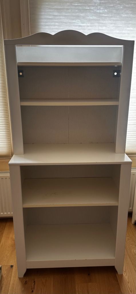 White Wooden Bookcase