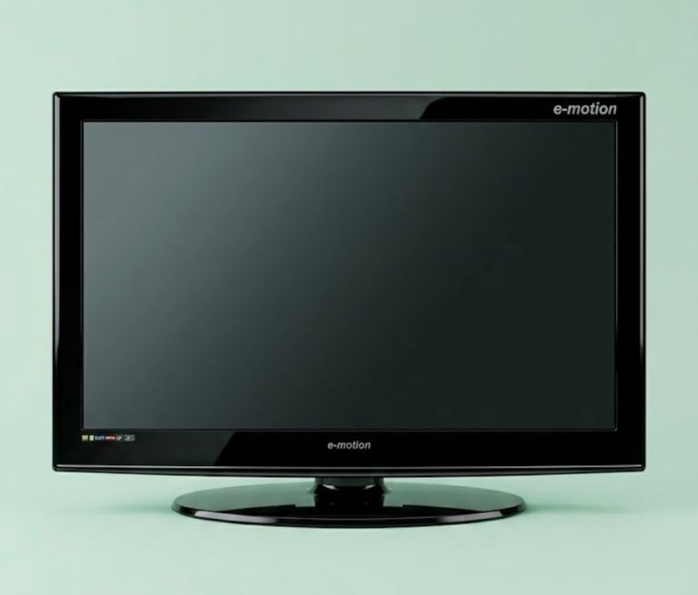 e-Motion LCD TV with Stand – Great Working Condition