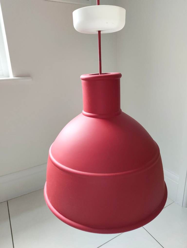 Muuto Unfold Pendant Lamp Dusty Red