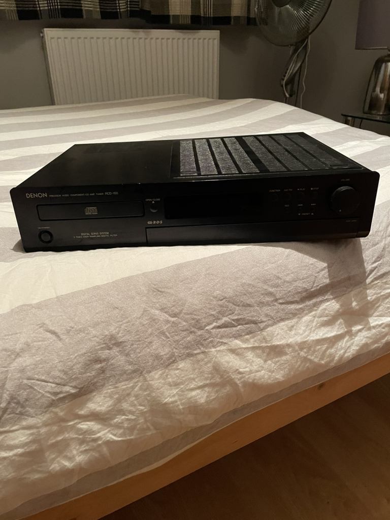 Denon compact disc and tuner 