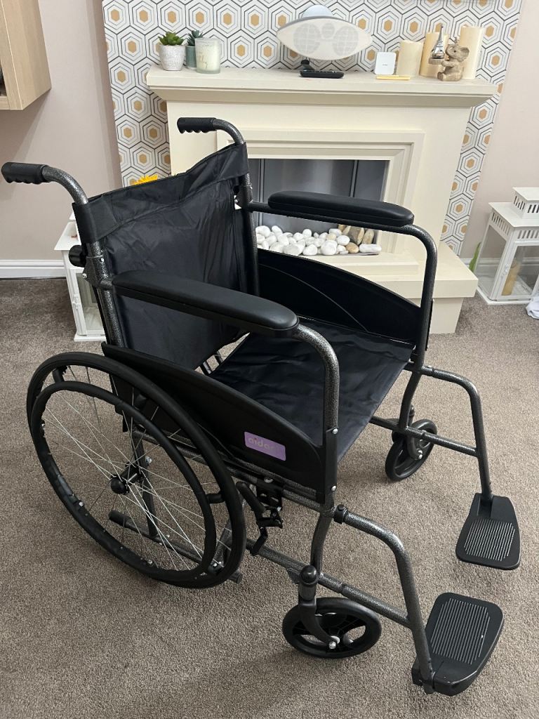 Wheelchair self propelling. Folding. 