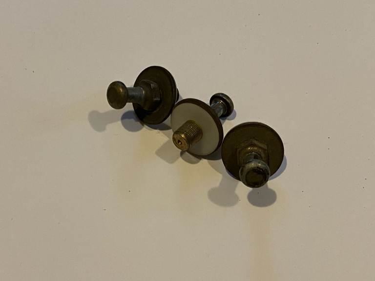 VW Polo 86C 1989 Door and Trunk Lock Catch Pins Bolts