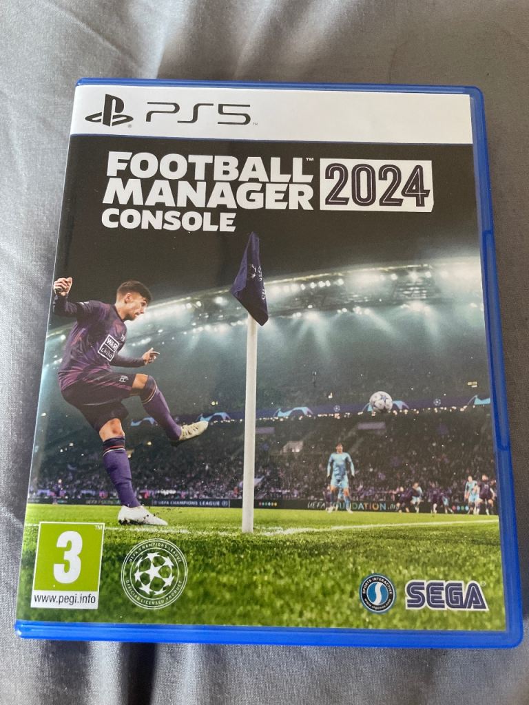 PS5 Game - Football Manger 2024 Console (Physical Disc, Used)